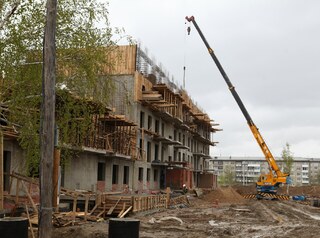 В ЖК «Эволюция» идёт строительство домов для расселения ветхого фонда