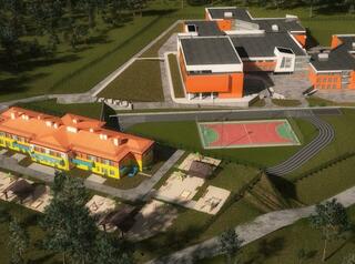 В новой школе посёлка Маркова залили фундаменты пяти блоков