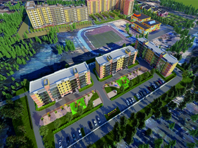 Новостройка Сотый дворик