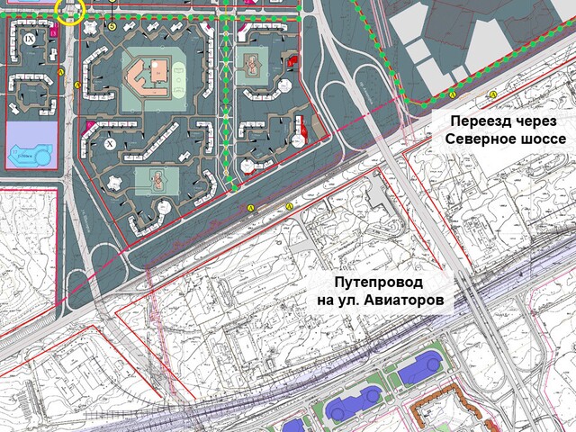 Переезд через Северное шоссе в «Солонцы-2» построят за два года