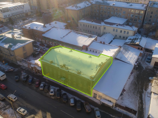 «ДОМ.РФ» выставил на торги помещения в историческом центре Красноярска