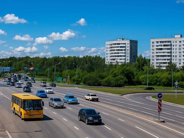 На левобережье Омска построят две транспортные развязки